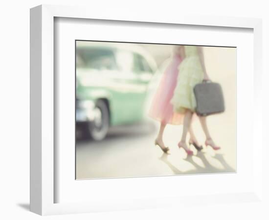 Downtown Girls-Mandy Lynne-Framed Art Print