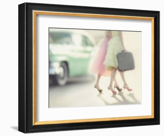 Downtown Girls-Mandy Lynne-Framed Art Print