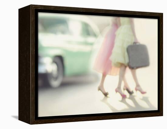 Downtown Girls-Mandy Lynne-Framed Stretched Canvas