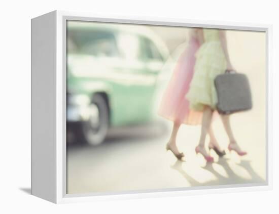 Downtown Girls-Mandy Lynne-Framed Stretched Canvas