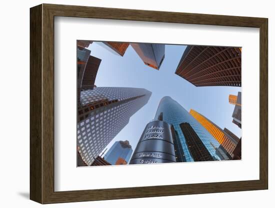 Downtown Houston.-Jon Hicks-Framed Premium Photographic Print