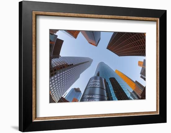 Downtown Houston.-Jon Hicks-Framed Premium Photographic Print