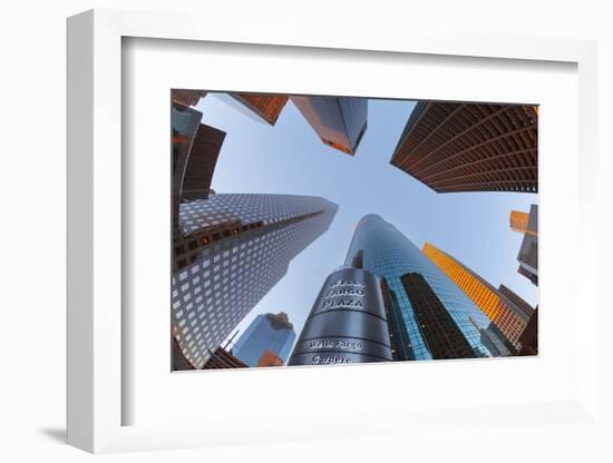 Downtown Houston.-Jon Hicks-Framed Premium Photographic Print