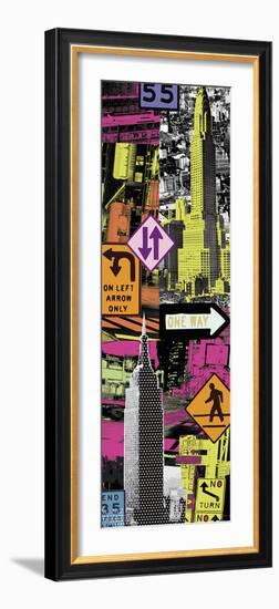 Downtown I-Tom Frazier-Framed Giclee Print