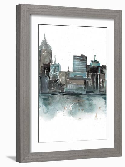 Downtown II-Rebecca Meyers-Framed Art Print