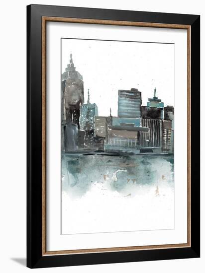 Downtown II-Rebecca Meyers-Framed Art Print