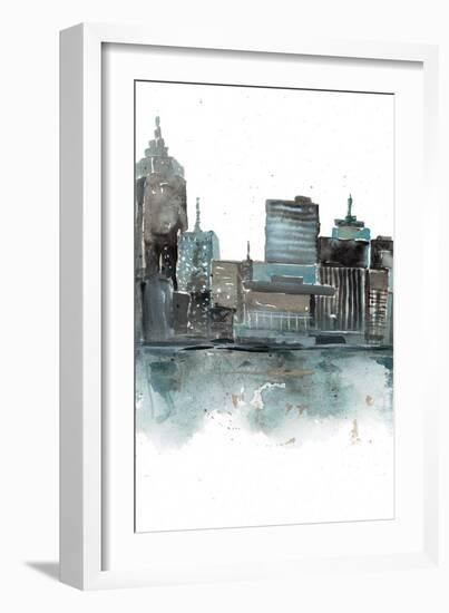 Downtown II-Rebecca Meyers-Framed Art Print