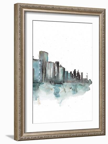 Downtown III-Rebecca Meyers-Framed Art Print