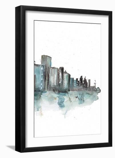 Downtown III-Rebecca Meyers-Framed Art Print