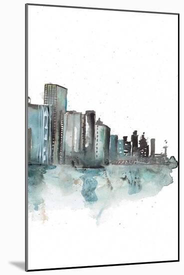 Downtown III-Rebecca Meyers-Mounted Art Print