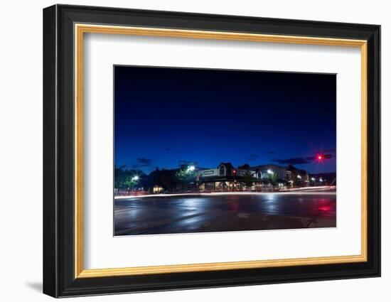 Downtown Lake Geneva-Steve Gadomski-Framed Photographic Print