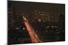 Downtown Lights-Tony Koukos-Mounted Giclee Print