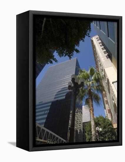 Downtown, Los Angeles, California, USA-Ethel Davies-Framed Premier Image Canvas