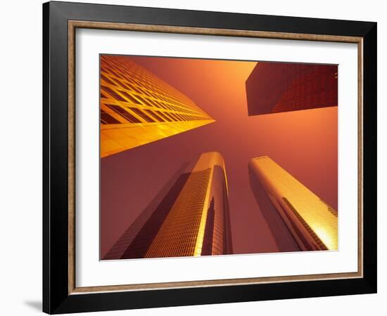 Downtown, Los Angeles, California, USA-Alan Copson-Framed Photographic Print