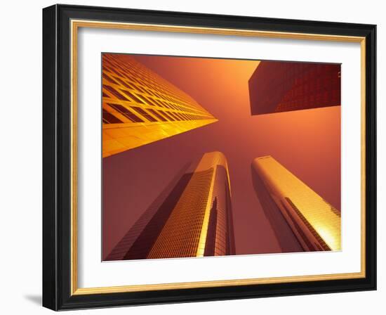 Downtown, Los Angeles, California, USA-Alan Copson-Framed Photographic Print