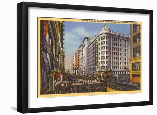 Downtown Los Angeles, California-null-Framed Art Print