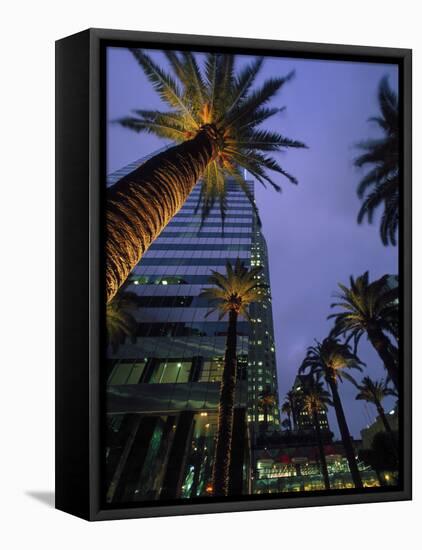 Downtown Los Angeles, Civic Center Area-Stuart Westmorland-Framed Premier Image Canvas