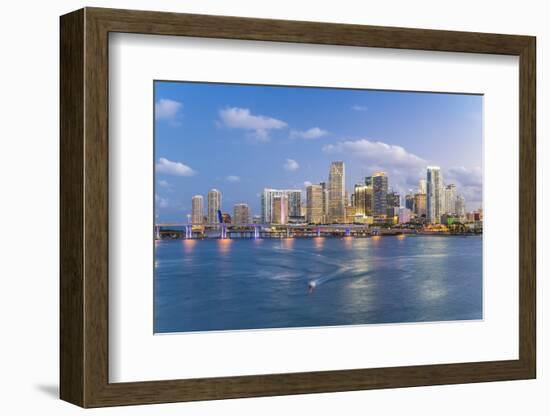 Downtown Miami Skyline, Miami, Florida, United States of America, North America-Gavin Hellier-Framed Photographic Print