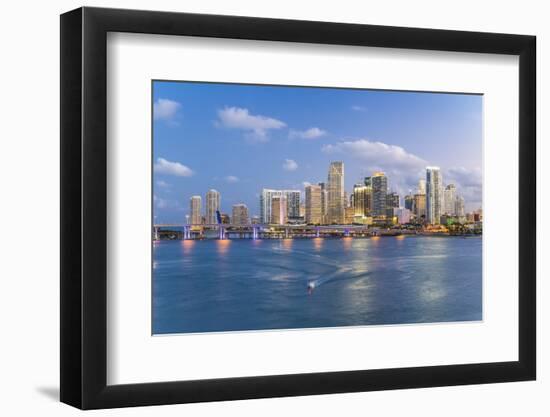 Downtown Miami Skyline, Miami, Florida, United States of America, North America-Gavin Hellier-Framed Photographic Print