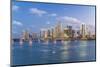 Downtown Miami Skyline, Miami, Florida, United States of America, North America-Gavin Hellier-Mounted Photographic Print