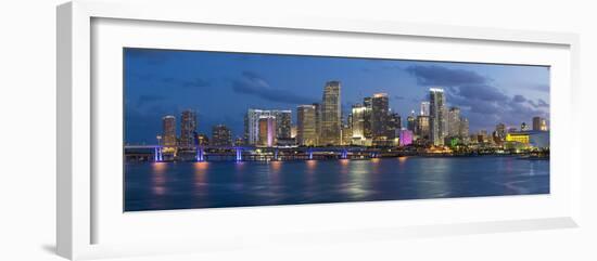 Downtown Miami Skyline, Miami, Florida, USA, North America-Gavin Hellier-Framed Photographic Print