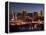 Downtown Milwaukee from Rte. 94 43 Hwy-Walter Bibikow-Framed Premier Image Canvas