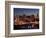 Downtown Milwaukee from Rte. 94 43 Hwy-Walter Bibikow-Framed Photographic Print