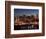 Downtown Milwaukee from Rte. 94 43 Hwy-Walter Bibikow-Framed Photographic Print