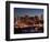 Downtown Milwaukee from Rte. 94 43 Hwy-Walter Bibikow-Framed Photographic Print