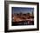Downtown Milwaukee from Rte. 94 43 Hwy-Walter Bibikow-Framed Photographic Print