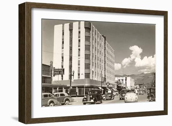 Downtown Missoula, Montana-null-Framed Art Print