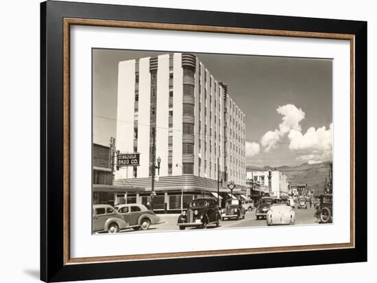 Downtown Missoula, Montana-null-Framed Art Print