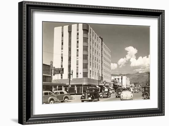 Downtown Missoula, Montana-null-Framed Art Print