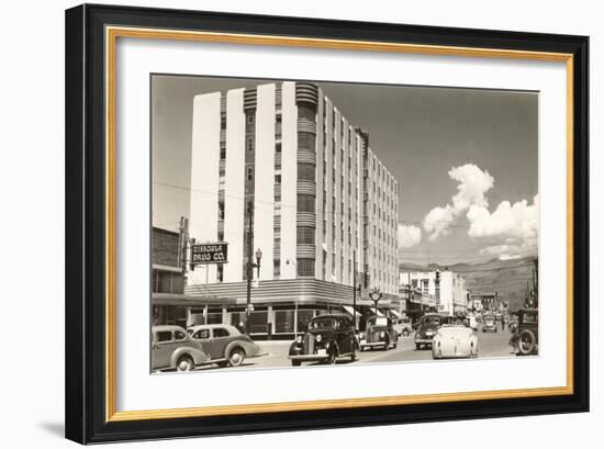 Downtown Missoula, Montana-null-Framed Art Print