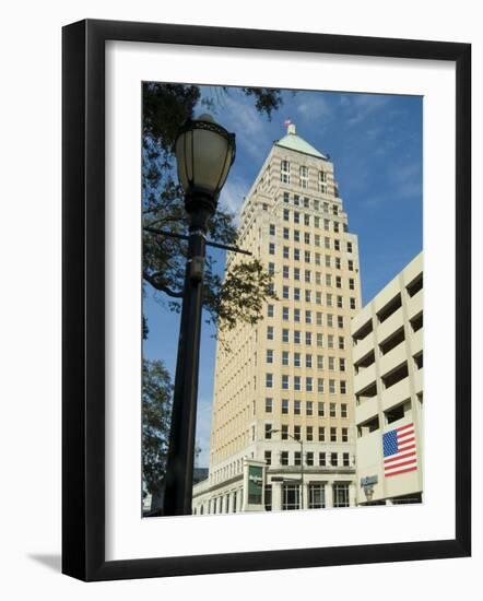 Downtown, Mobile, Alabama, USA-Ethel Davies-Framed Photographic Print