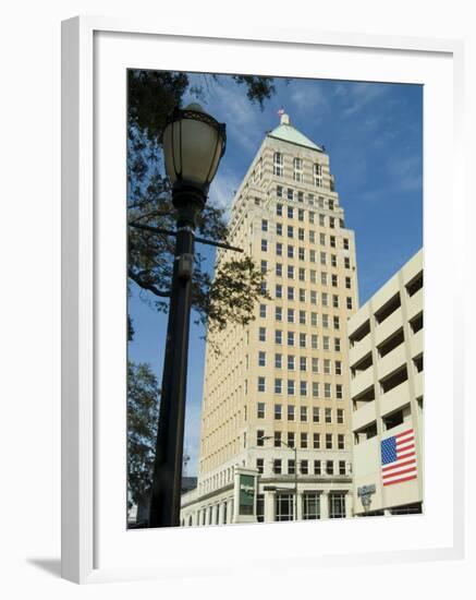 Downtown, Mobile, Alabama, USA-Ethel Davies-Framed Photographic Print