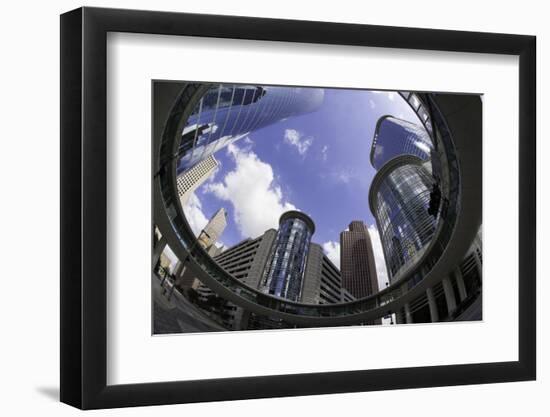 Downtown Modern Architecture, Houston, Texas, United States of America, North America-Gavin-Framed Photographic Print