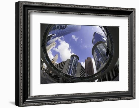 Downtown Modern Architecture, Houston, Texas, United States of America, North America-Gavin-Framed Photographic Print