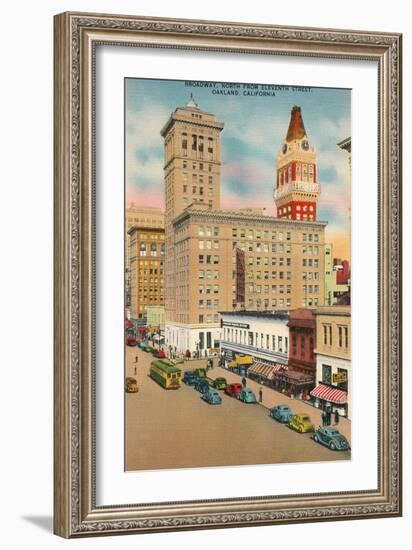 Downtown Oakland, California-null-Framed Art Print