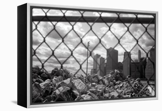 Downtown on the Rocks-Evan Morris Cohen-Framed Premier Image Canvas