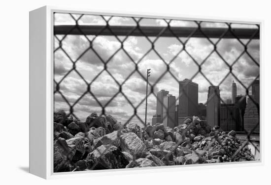 Downtown on the Rocks-Evan Morris Cohen-Framed Premier Image Canvas