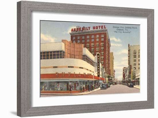 Downtown Orlando, Florida-null-Framed Art Print