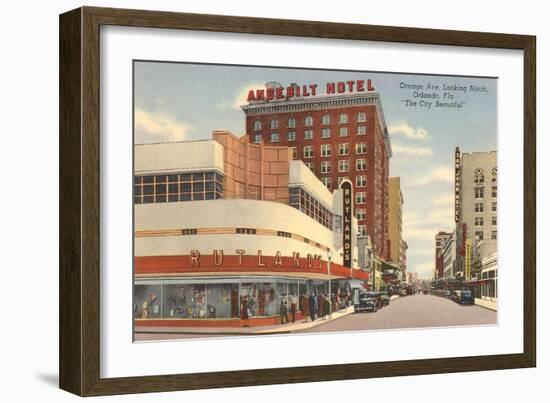 Downtown Orlando, Florida-null-Framed Art Print