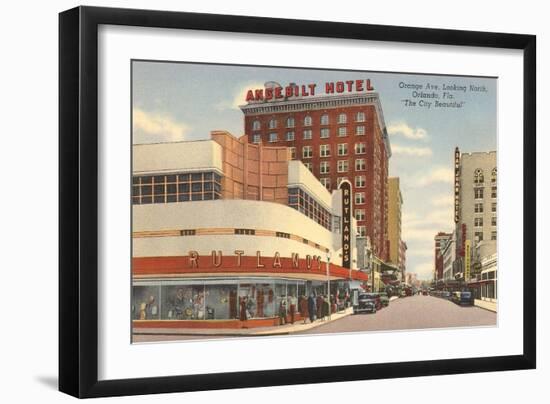 Downtown Orlando, Florida-null-Framed Art Print