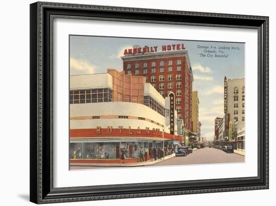 Downtown Orlando, Florida-null-Framed Art Print