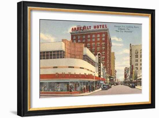 Downtown Orlando, Florida-null-Framed Art Print