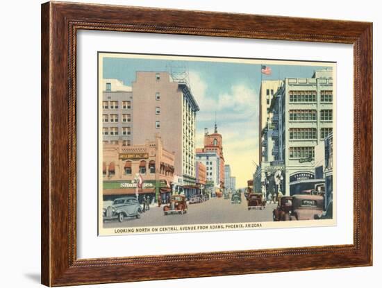 Downtown Phoenix, Arizona-null-Framed Art Print