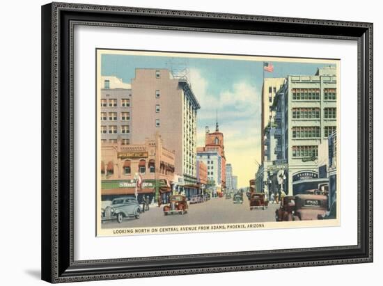 Downtown Phoenix, Arizona-null-Framed Art Print