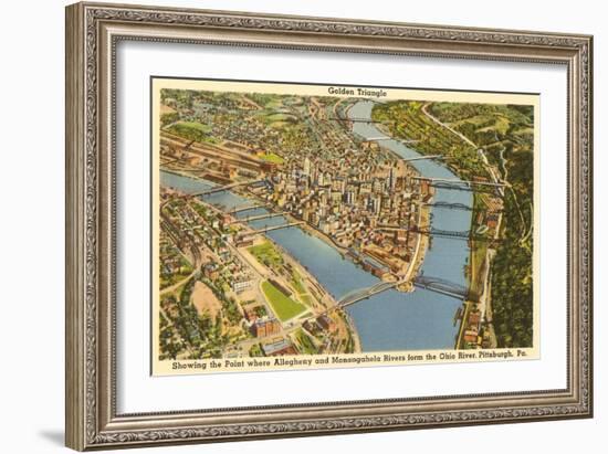 Downtown Pittsburgh, Pennsylvania-null-Framed Art Print