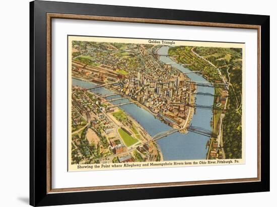Downtown Pittsburgh, Pennsylvania-null-Framed Art Print